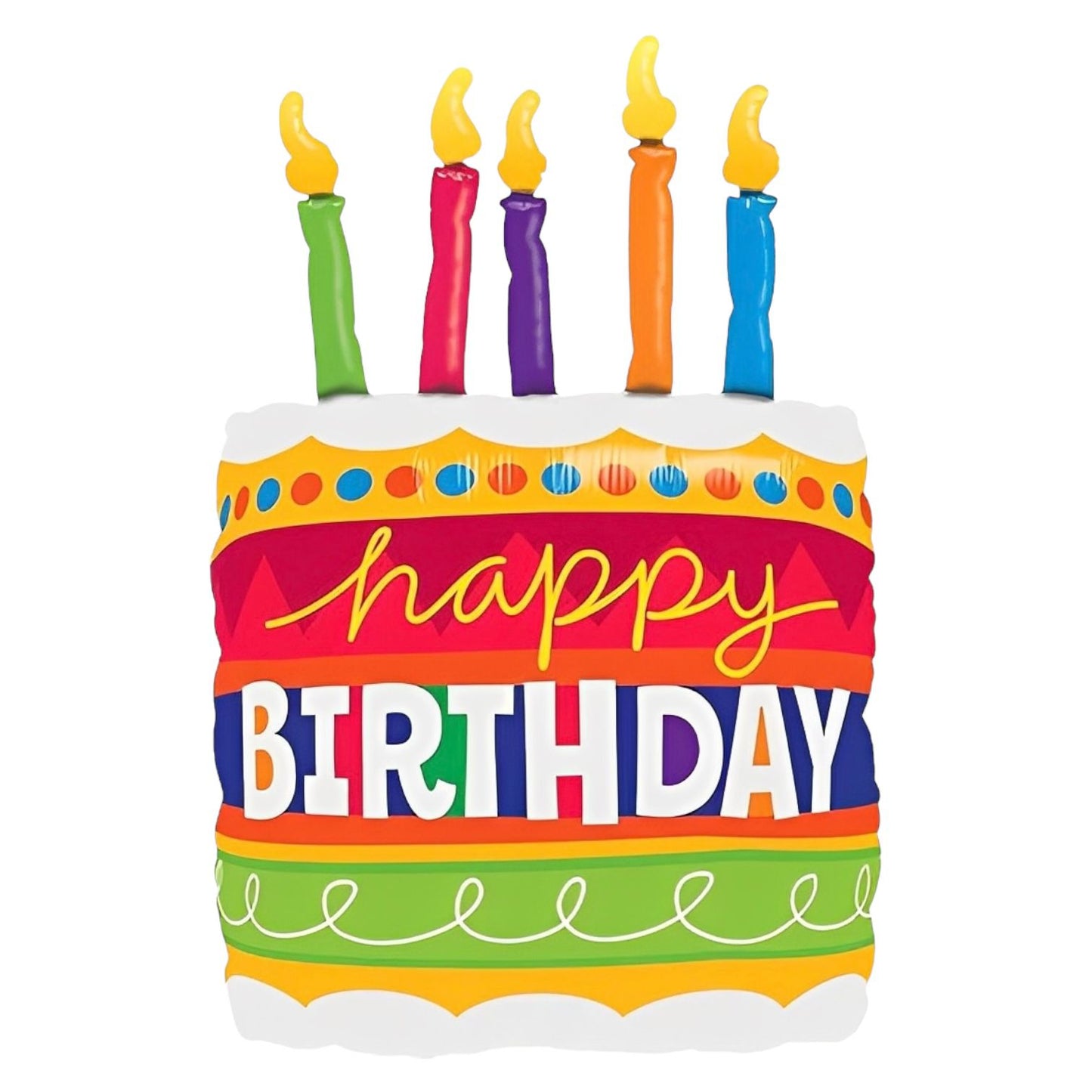 GLOBO METALICO HAPPY BIRTHDAY 55*83 CM