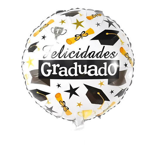 GLOBO METALICO GRADUACIÓN 18"
