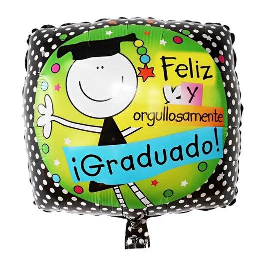 GLOBO METALICO GRADUACIÓN 18"