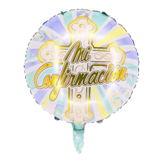 GLOBO METALICO CONFIRMACIÓN 18"
