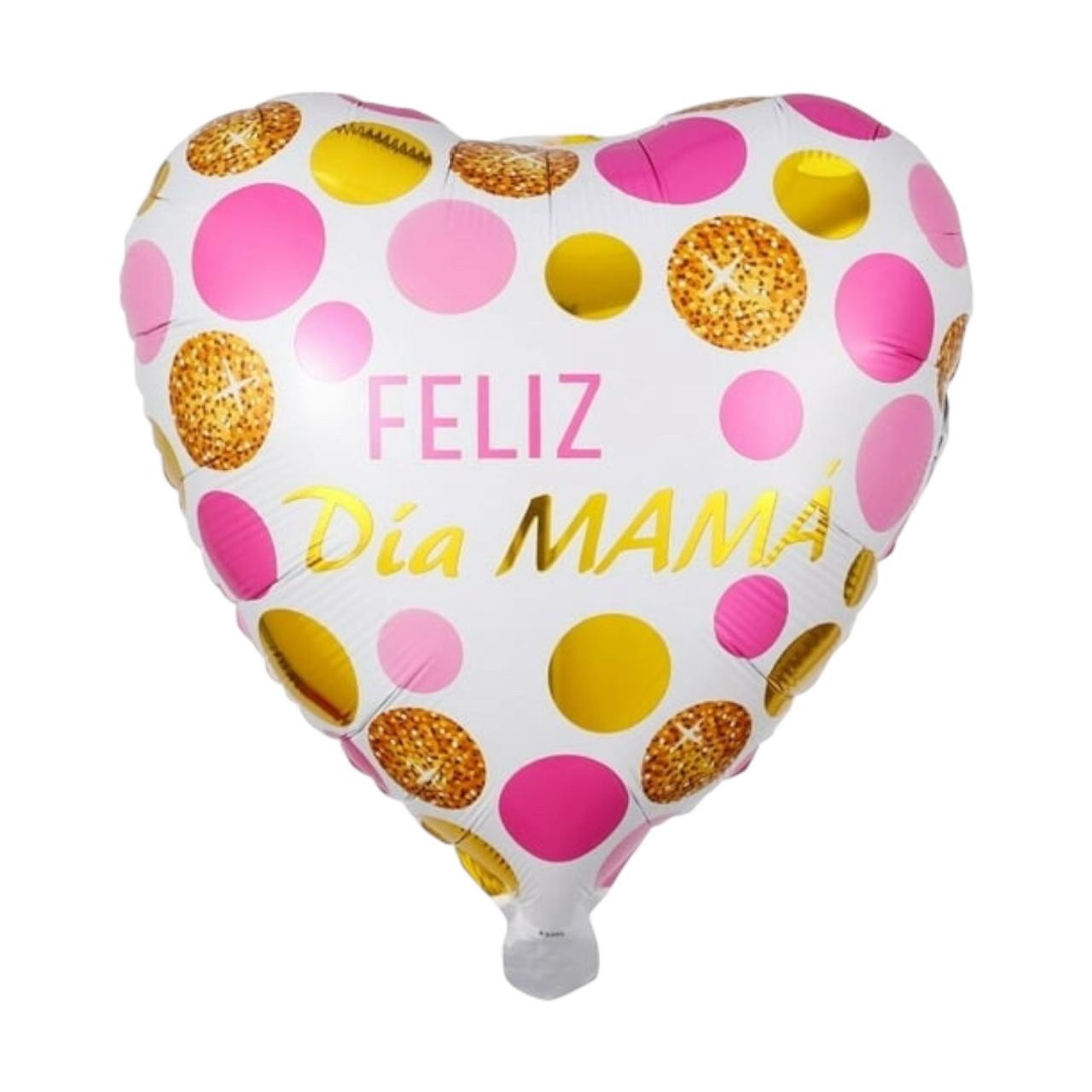 GLOBO METALICO DIA DE LAS MADRES 18"