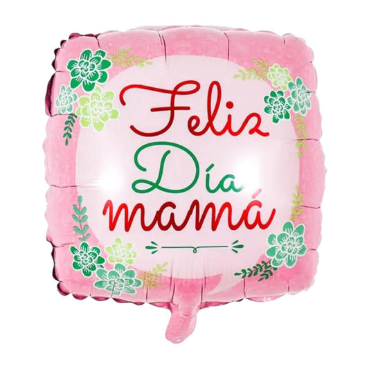 GLOBO METALICO DIA DE LAS MADRES 18"