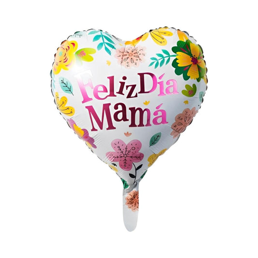 GLOBO METALICO DIA DE LAS MADRES 18"