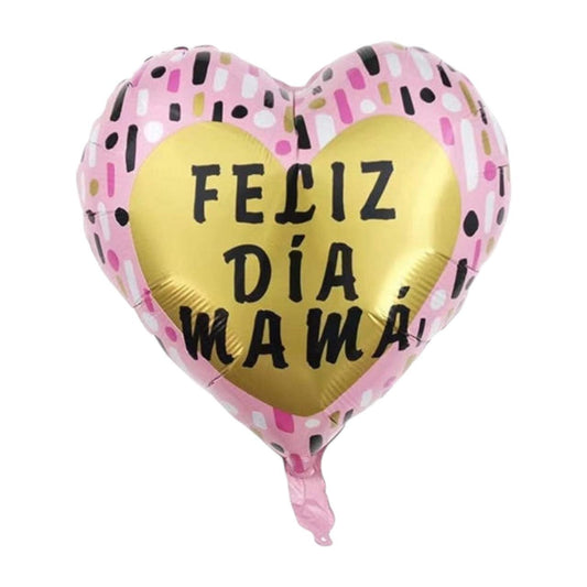 GLOBO METALICO DIA DE LAS MADRES 18"