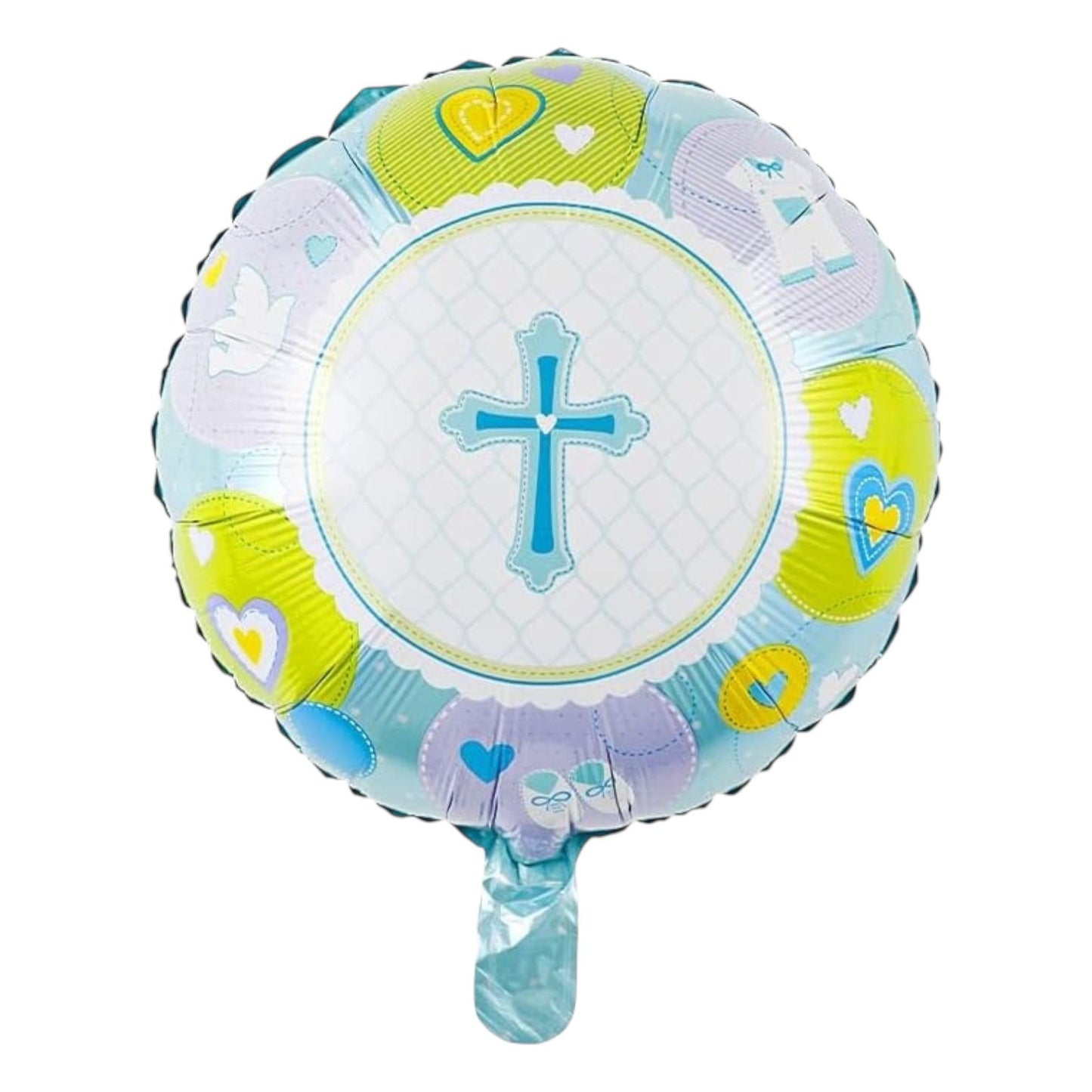 GLOBO METALICO CRUZ 18"